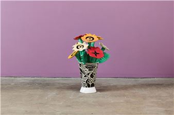 Flower Vase Sculpture - Robert Beau Kvenild