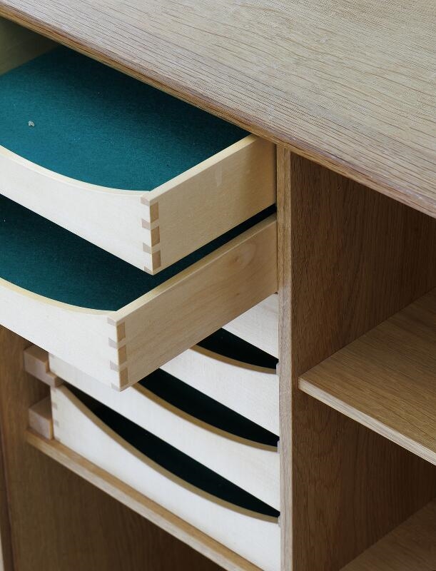 Artwork by Mogens S. Koch, Untitled, Made of Solid Oak