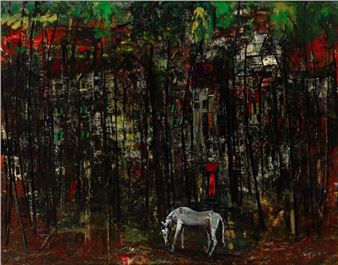 Cascina di campagna - Guglielmo Sansoni