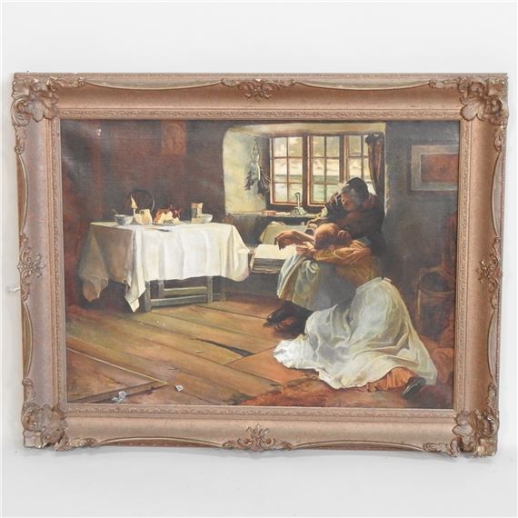 A Hopeless Dawn by Frank Bramley, 1911