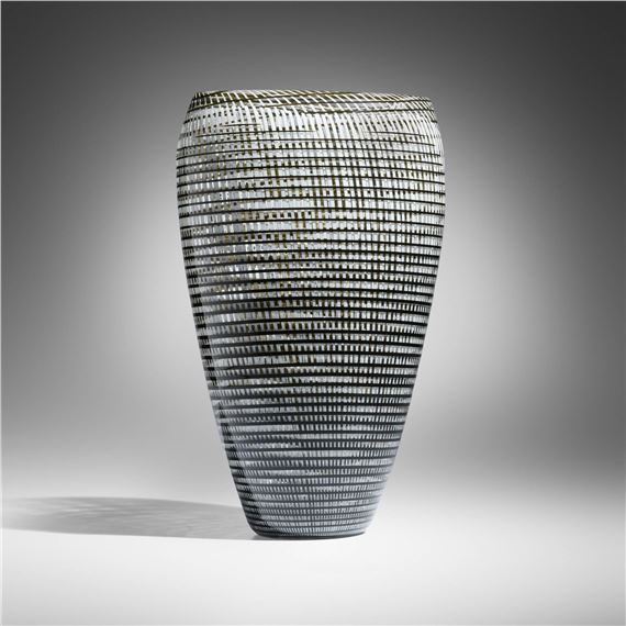 Tessuto vase by Lino Tagliapietra, 1988