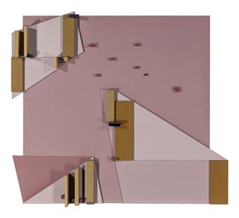 Cygnus - The Swan (Structurist Relief #203), 1981 - David John Barr