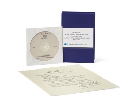 
Color Chart, 2004-2006 - Robin Rhode