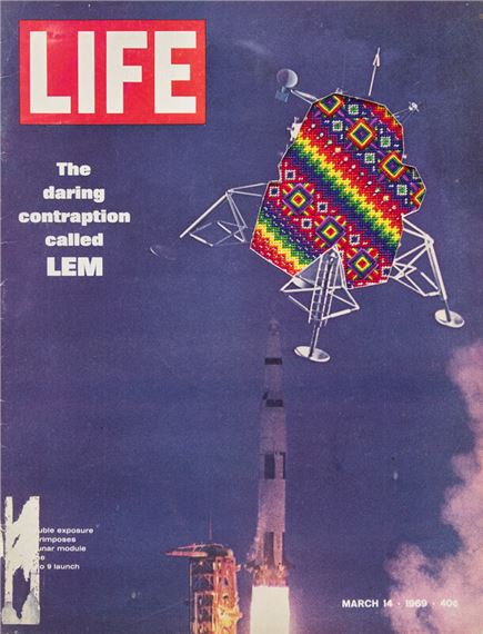 
Domestic Drawing (LIFE, March 14, 1969), 2011 by Matthew Day Jackson, March 14