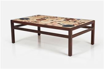 Tile-Top Coffee Table - Tue Poulsen