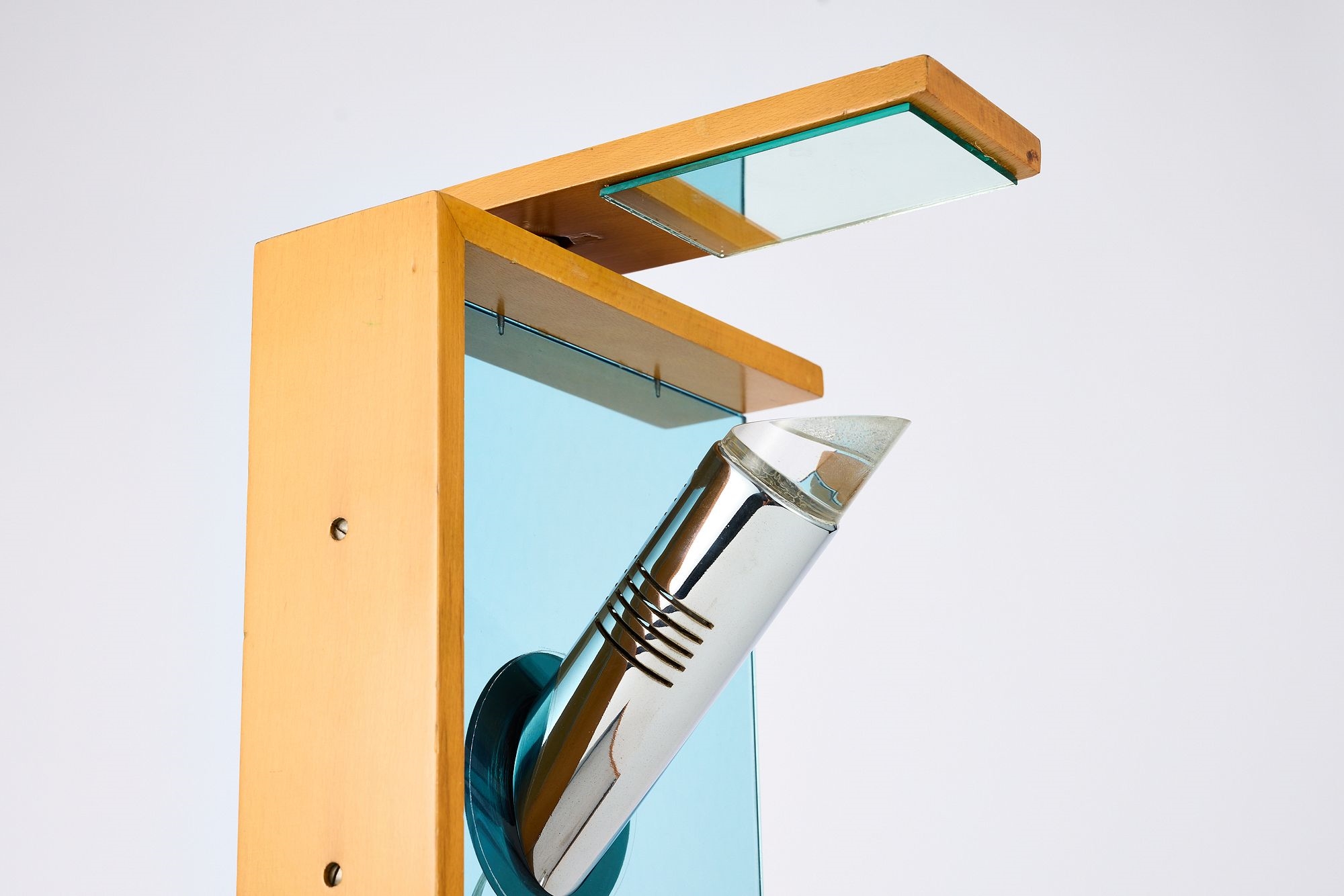 Manfredo Massironi | Architectural Table Lamp (1980s) | MutualArt