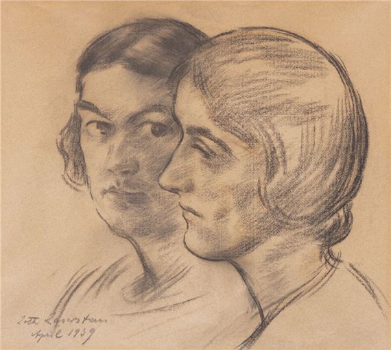 Two Women by Lotte Laserstein, 1939