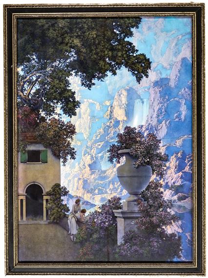 Dawn of a New Day by Maxfield Parrish, 1933