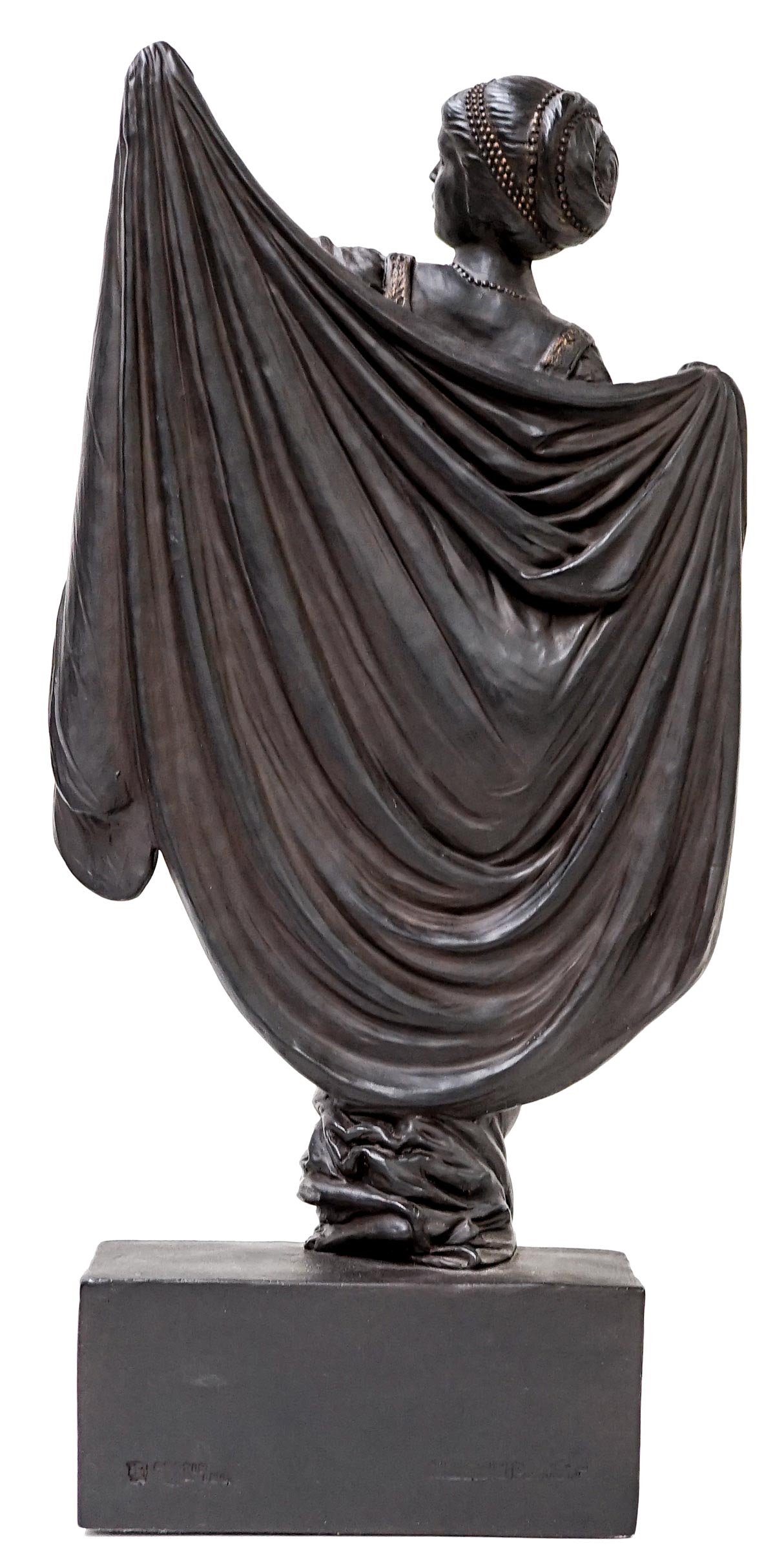 Artwork by Maxfield Parrish, Parrish Statue [Spirit at Night