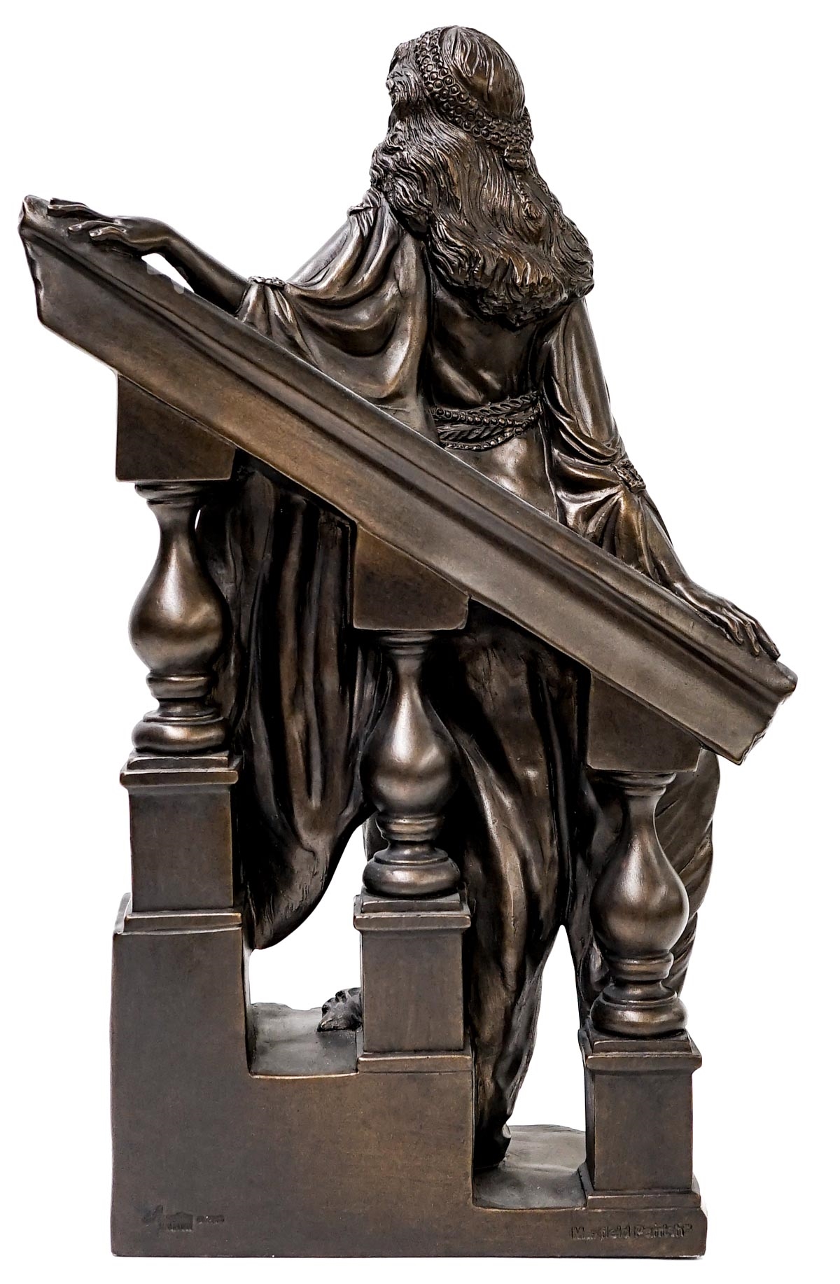 Artwork by Maxfield Parrish, Maxfield Parrish Statue -Enchantment, Made of Sculpture