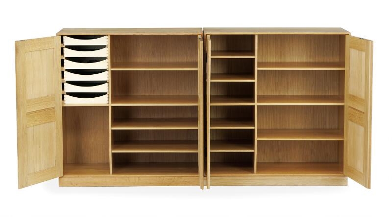 Artwork by Mogens S. Koch, Untitled, Made of Solid Oak