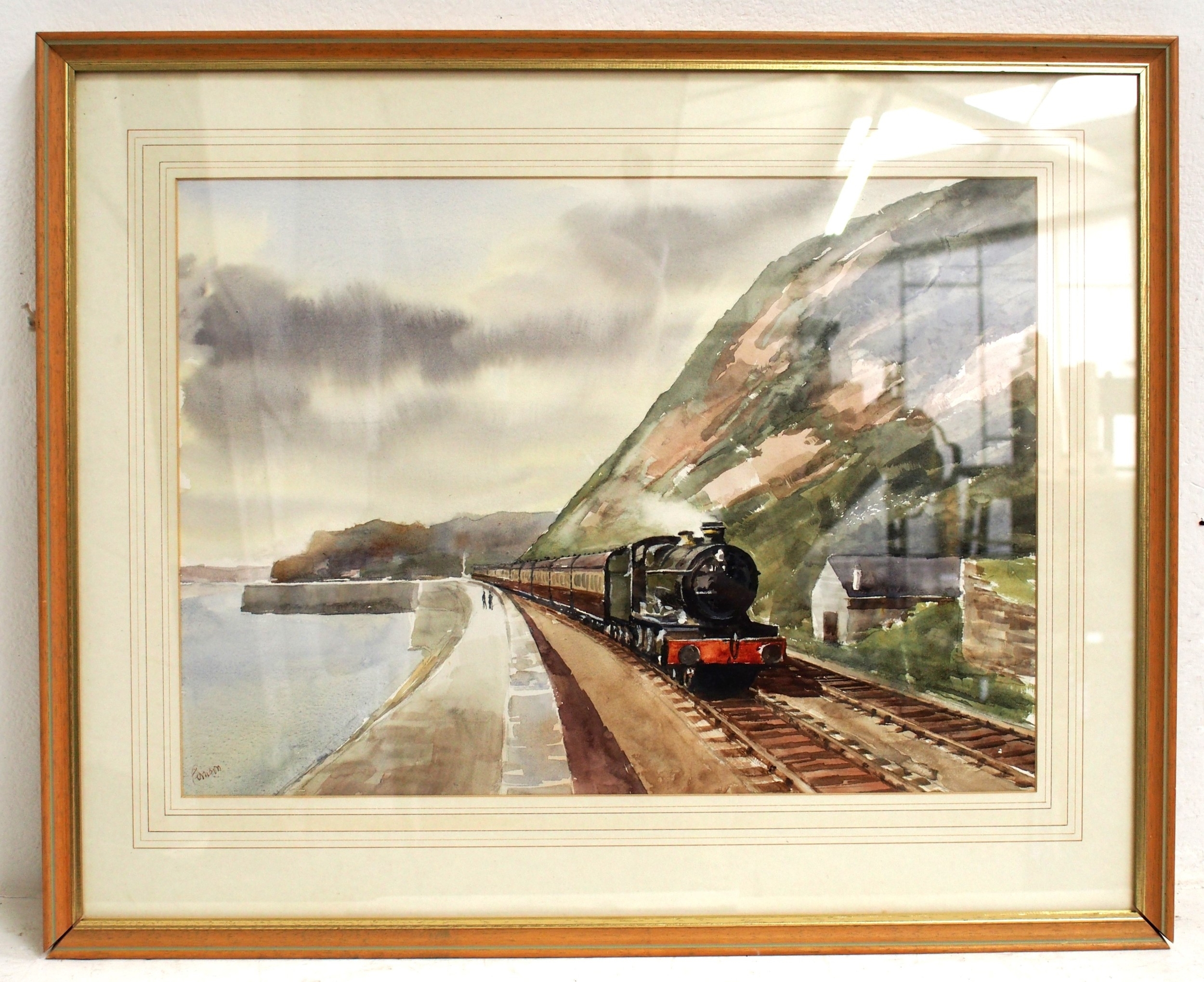 Ron Ranson | Wrong Line Working near Teignmouth | MutualArt