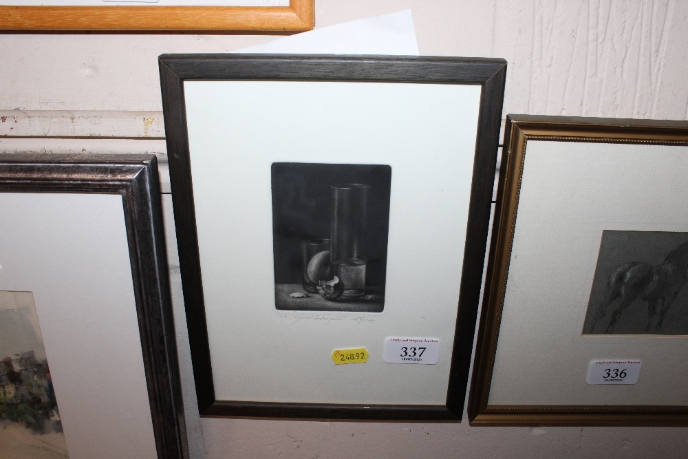 Artwork by Konstantin Chmutin, Special Arrangement, Made of Etching