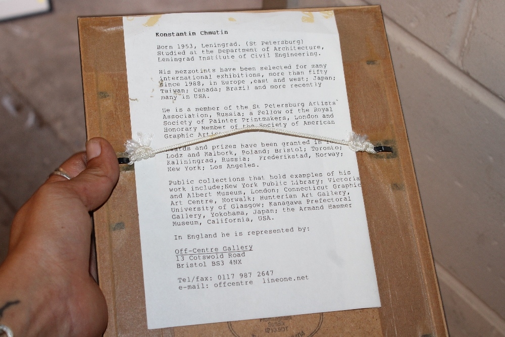 Artwork by Konstantin Chmutin, Special Arrangement, Made of Etching