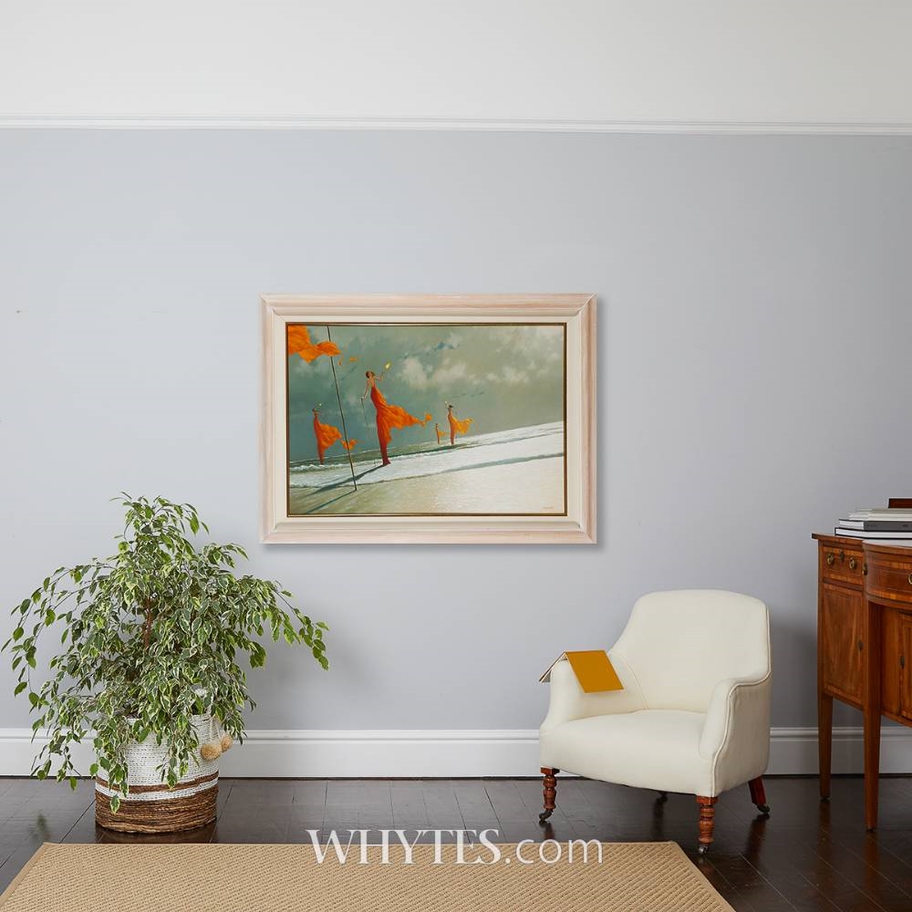 Artwork by Jimmy Lawlor, LIGHT STORM, Made of Oil On Canvas