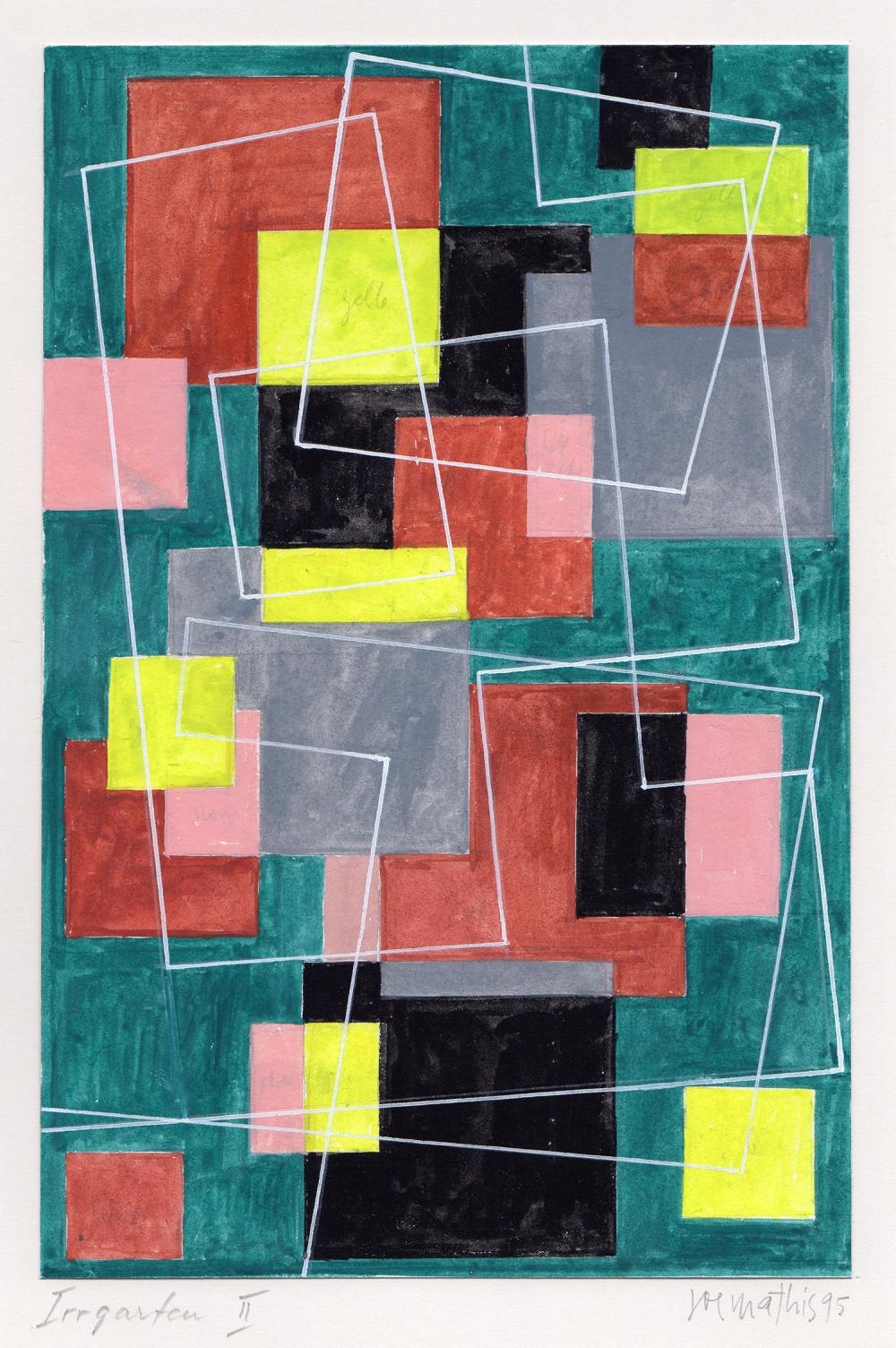 Josef Johann Mathis | Labyrinth II (1995) | MutualArt