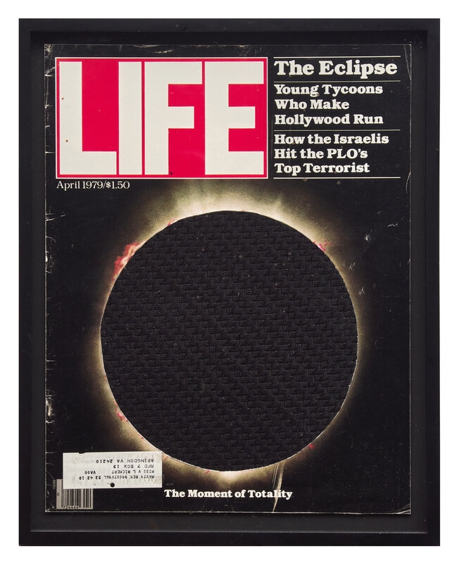 Artwork by Matthew Day Jackson, 
Domestic Drawing (LIFE, April 19, 1979), 2012, Made of mixed media