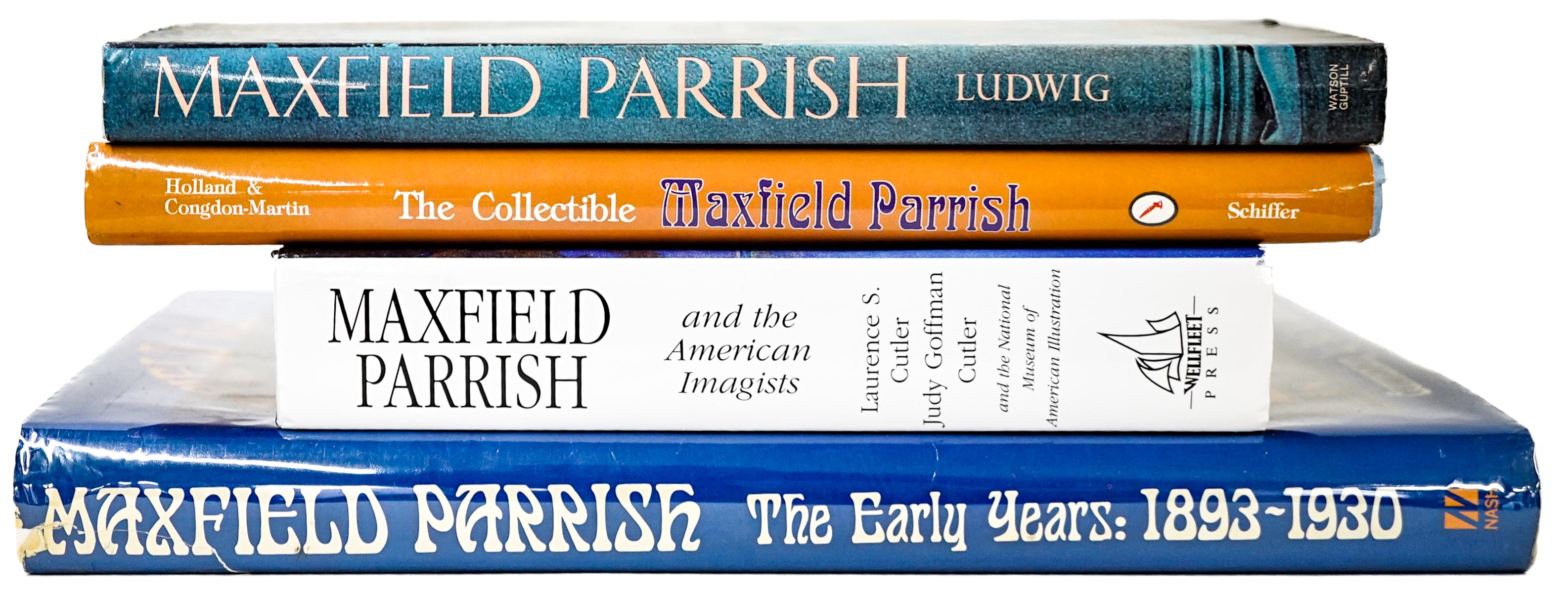 Artwork by Maxfield Parrish, Maxfield Parrish: Artist & Illustrator, Celebrating a Career