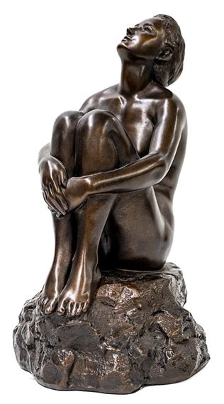 Maxfield Parrish Statue [Stars by Maxfield Parrish