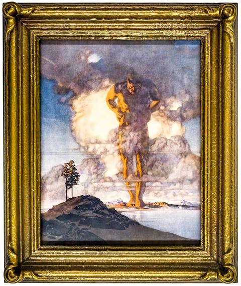 Atlas by Maxfield Parrish, circa 1914