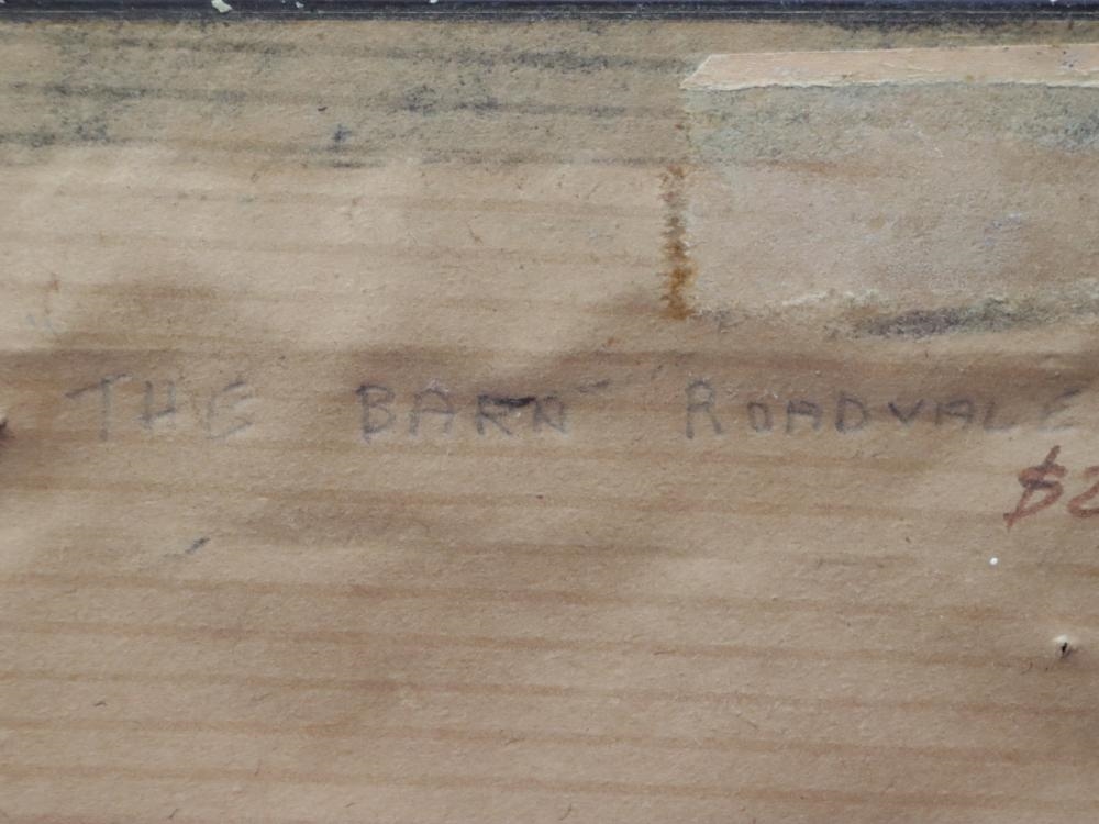 Artwork by Charles Lancaster, RURAL HOME IN BUSH, Made of Oil On Board