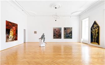 Fading Moon, Rising Light - Steinhauser Gallery