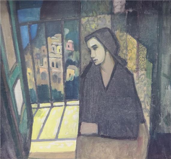 LADY AT THE WINDOW - John Rigby