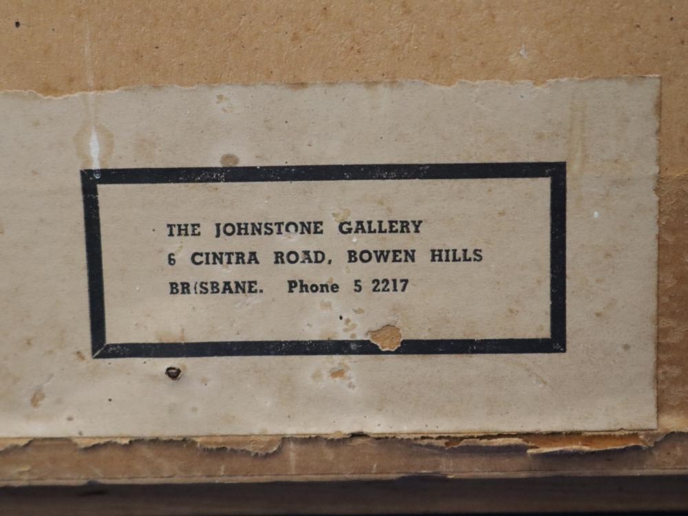 Artwork by John Rigby, LADY AT THE WINDOW, Made of Oil On Board