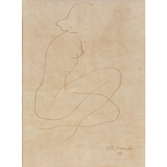 Untitled (Nude by Hernando Ocampo, dated '76