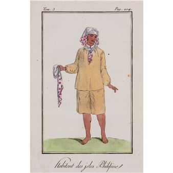Habitant des Isles Philippines - Jacques Grasset de Saint-Sauveur