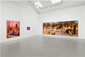 Tursic & Mille challenge painting itself in 'Lavis en Rose' at Galerie Max Hetzler