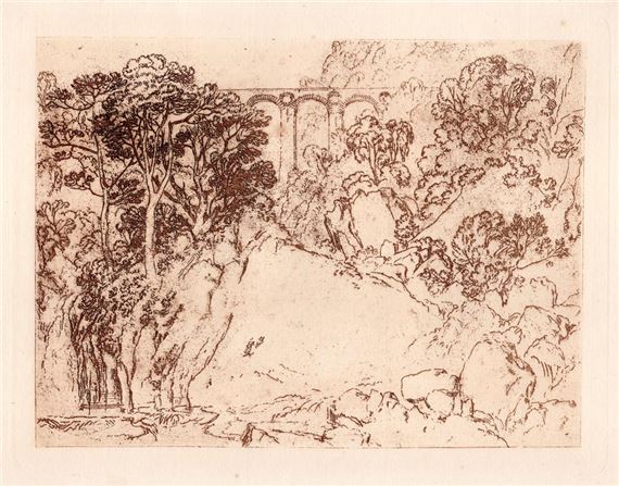 The Stork and Aqueduct by Joseph Mallord William Turner, 1879