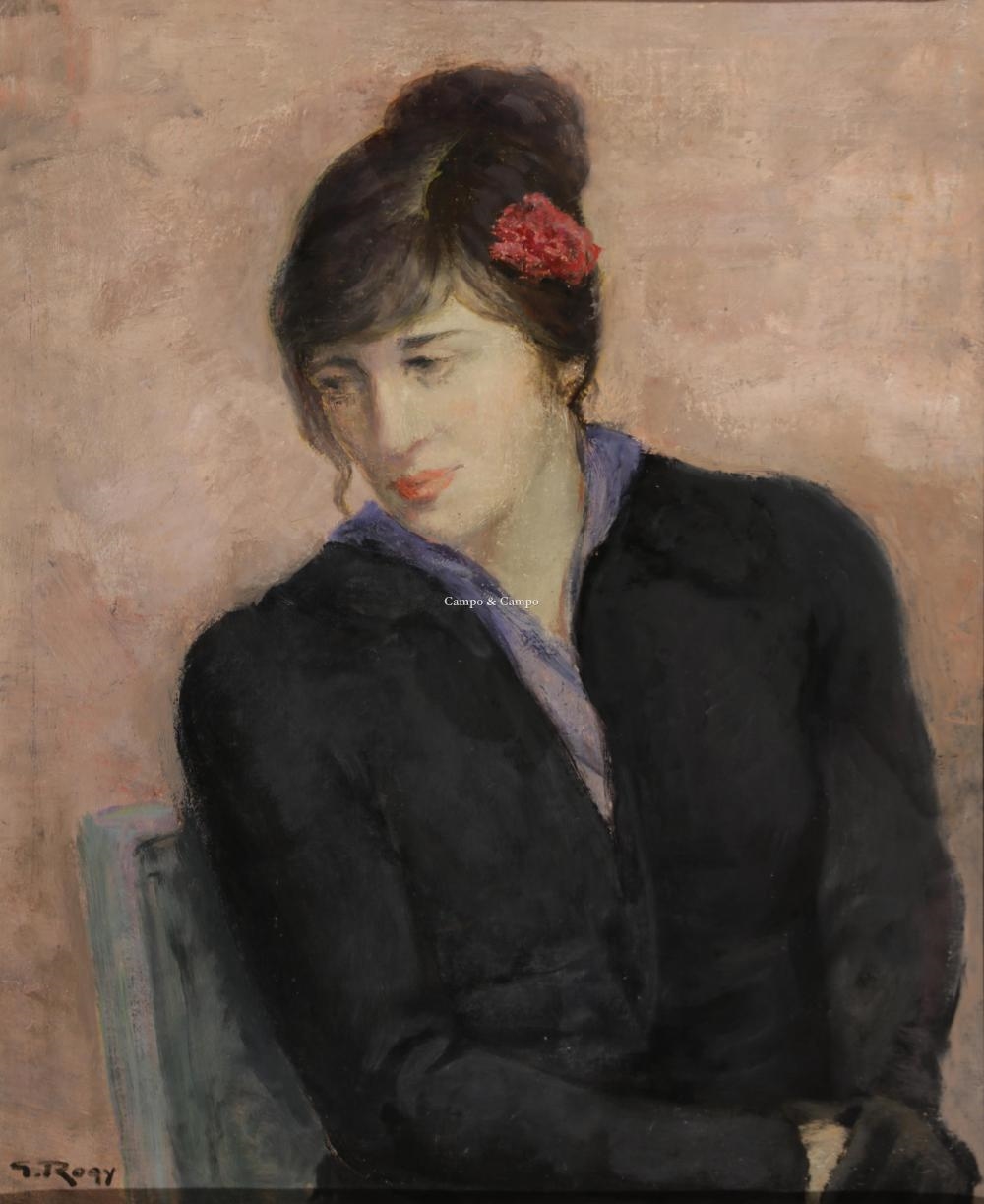Georges Rogy | Le fleur aux cheveux | MutualArt