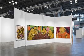 Monica Kim Garza Stars in The Hole's Booth @ The Armory Show, NYC