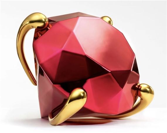 RED DIAMOND by Jeff Koons