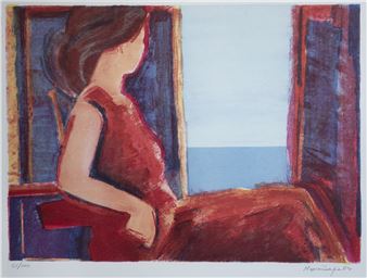 Κορίτσι στο παράθυρο - Maria Ziaka