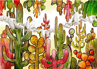 Observational Drawings - School of Visual Arts, Flatiron Gallery