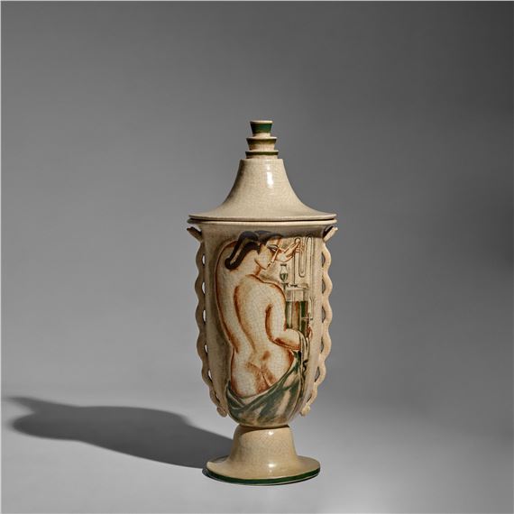 Important Monumental Vase and Cover - René Buthaud