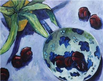 BOWL WITH PLUMS - Patrick Viale