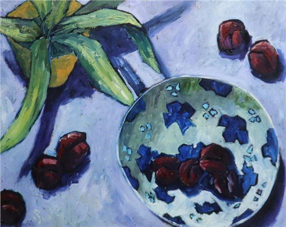BOWL WITH PLUMS - Patrick Viale