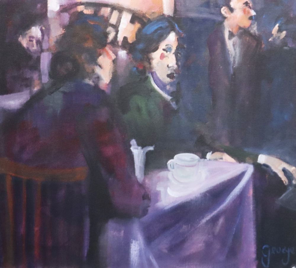 George Dunne | CAFE SCENE | MutualArt