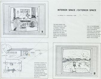 Interior Space / Exterior Space - Dan Graham