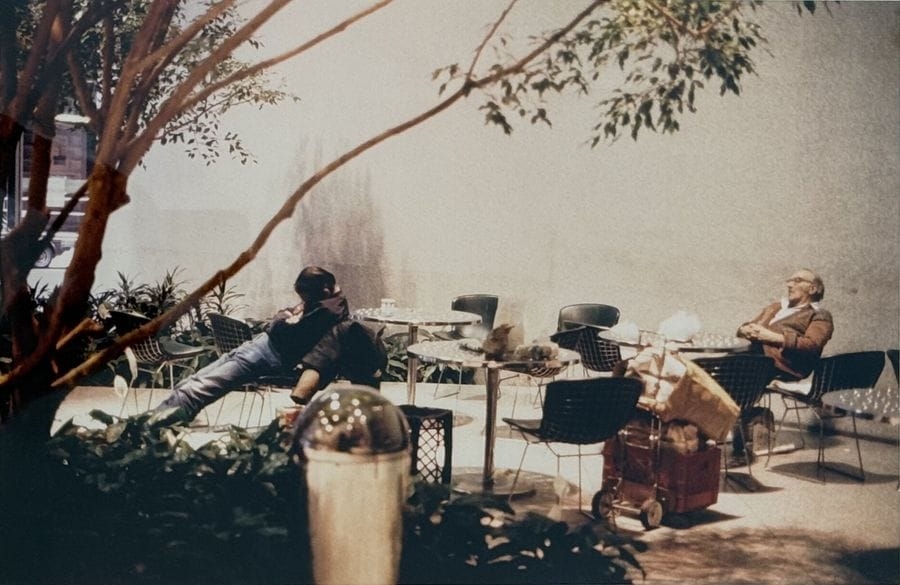 Artwork by Dan Graham, Park Avenue Atrium, Made of C Print On Glossy Paper