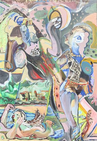 Composition by Angel Vergara, 1985