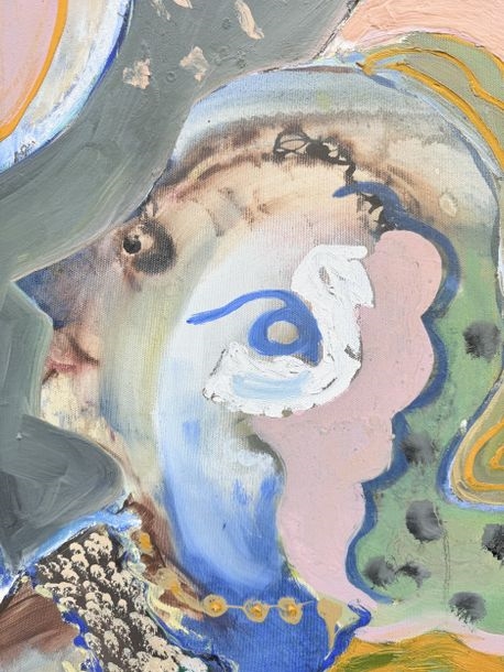 Artwork by Angel Vergara, Composition, Made of Oil On Canvas