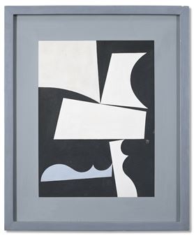 Plan profilés en courbes et plan - Sophie Taeuber-Arp