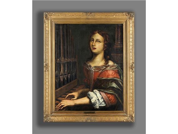 HEILIGE CÄCILIA by Italian School, 17th Century
