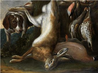 JAGDSTILLLEBEN - Johann Leopold Axtmann