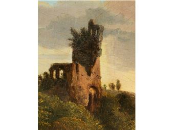 LANDSCHAFT MIT RUINE - Jean-Louis Demarne