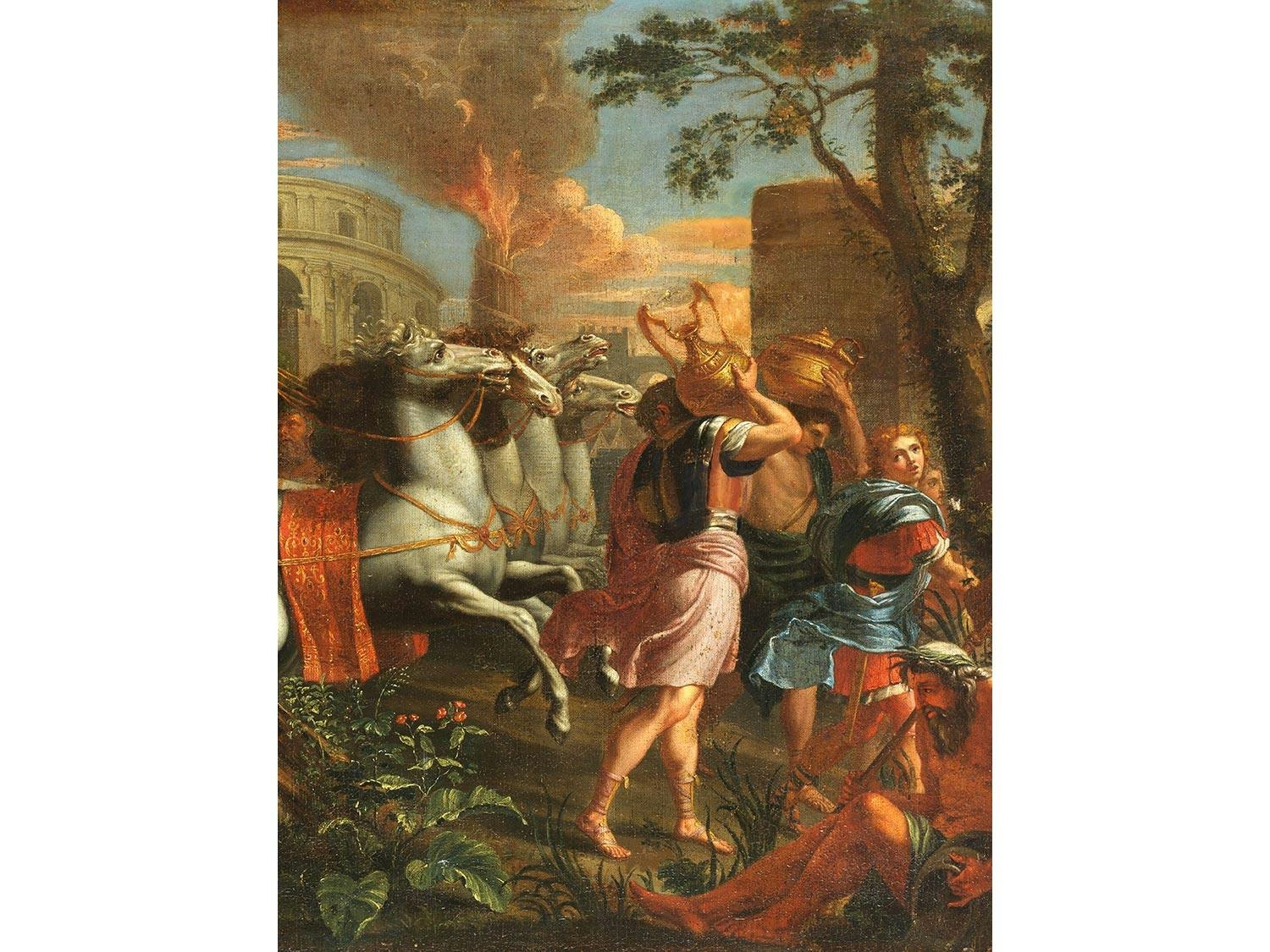 Jean Daret | TRIUMPHZUG EINES RÖMISCHEN KAISERPAARES (1613 - 1615 ...